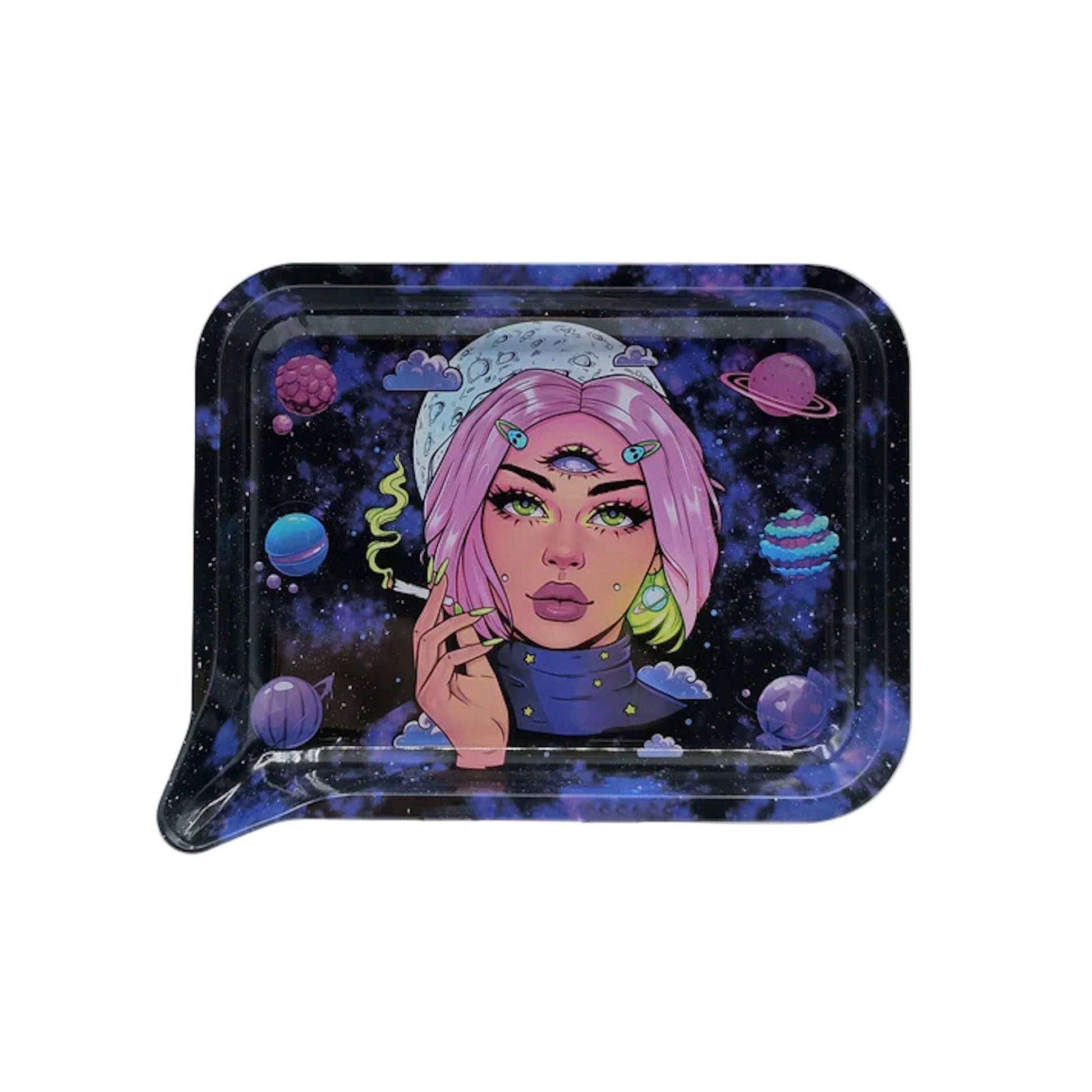 Get Lost Medium Funnel Rolling Tray w/3D Lid