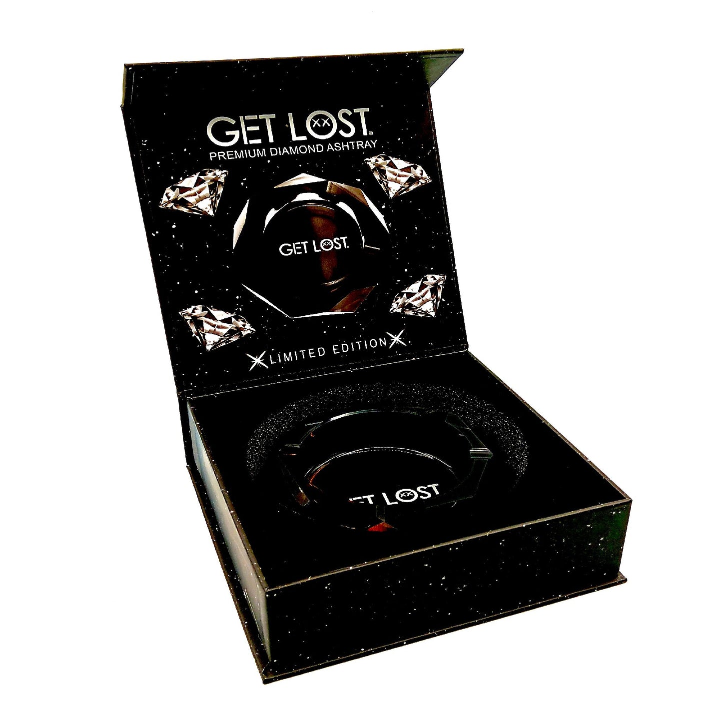 Get Lost Premium Diamond Ashtray