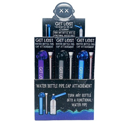 Get Lost Water Bottle Pipe Cap