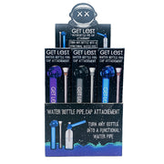 Get Lost Water Bottle Pipe Cap