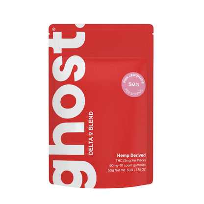 Ghost Delta 9 Wellness Gummies - 50mg Pink Lemonade