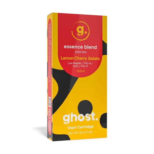 Ghost Essence Blend Cartridge - 2000mg Lemon Cherry Gelato / Single Cart