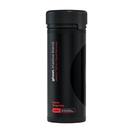 Ghost Shadow Blend D6 + THC-A Gummies - 5000mg Guava Tangerine (H)