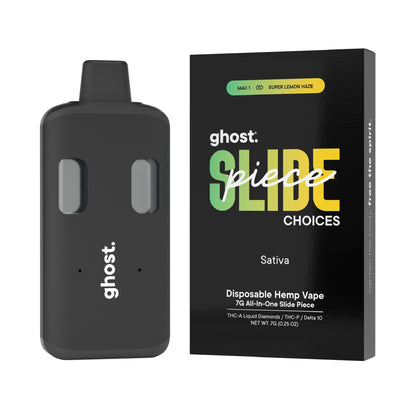 Ghost Slide All-In-One THC-A Device - 7000mg MAC 1 x Super Lemon Haze
