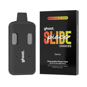 Ghost Slide All-In-One THC-A Device - 7000mg Strawberry Cough x Gelonade