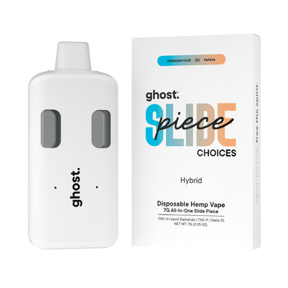 Ghost Slide All-In-One THC-H Device - 7000mg Hawaiian Haze x Papaya