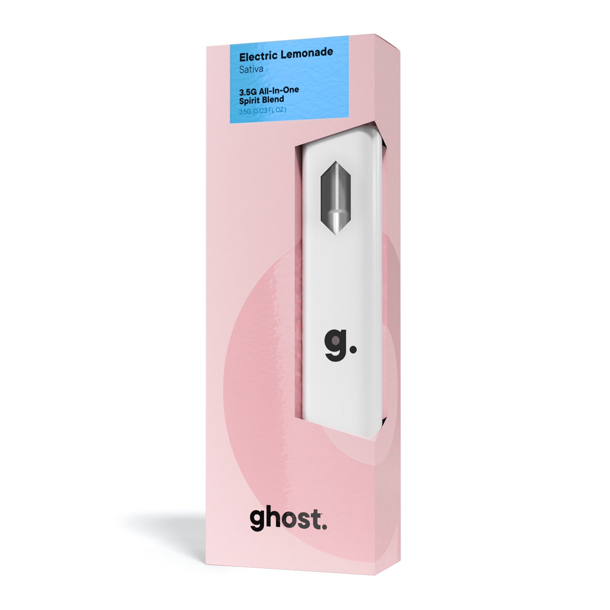 Ghost Spirit Blend Live Badder THC-A Vaporizer - 3500mg Electric Lemonade (S)