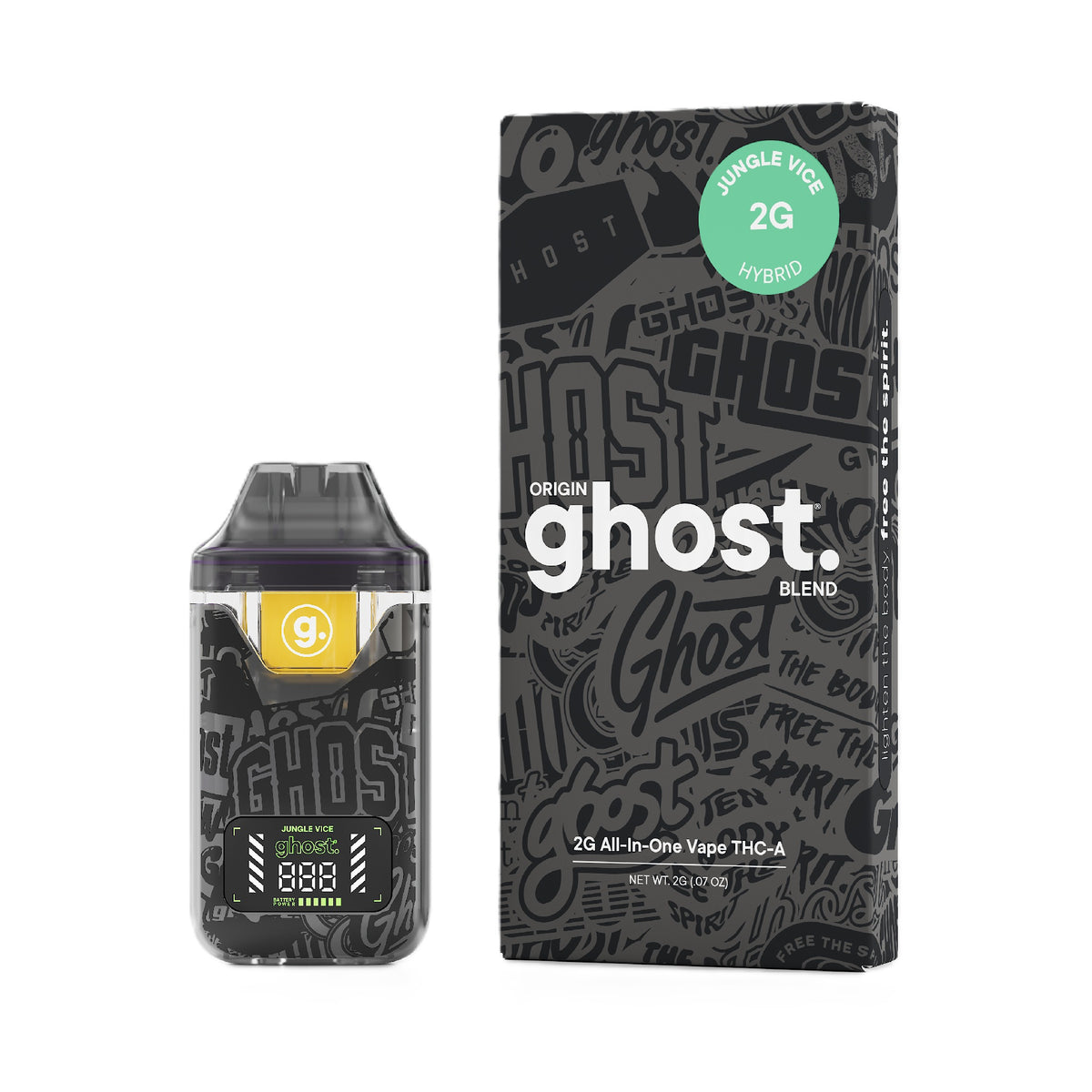 Ghost THC-A Blend All in One Device - 2000mg Jungle Vice