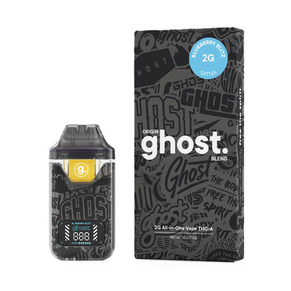 Ghost THC-A Blend All in One Device - 2000mg Blueberry Blitz