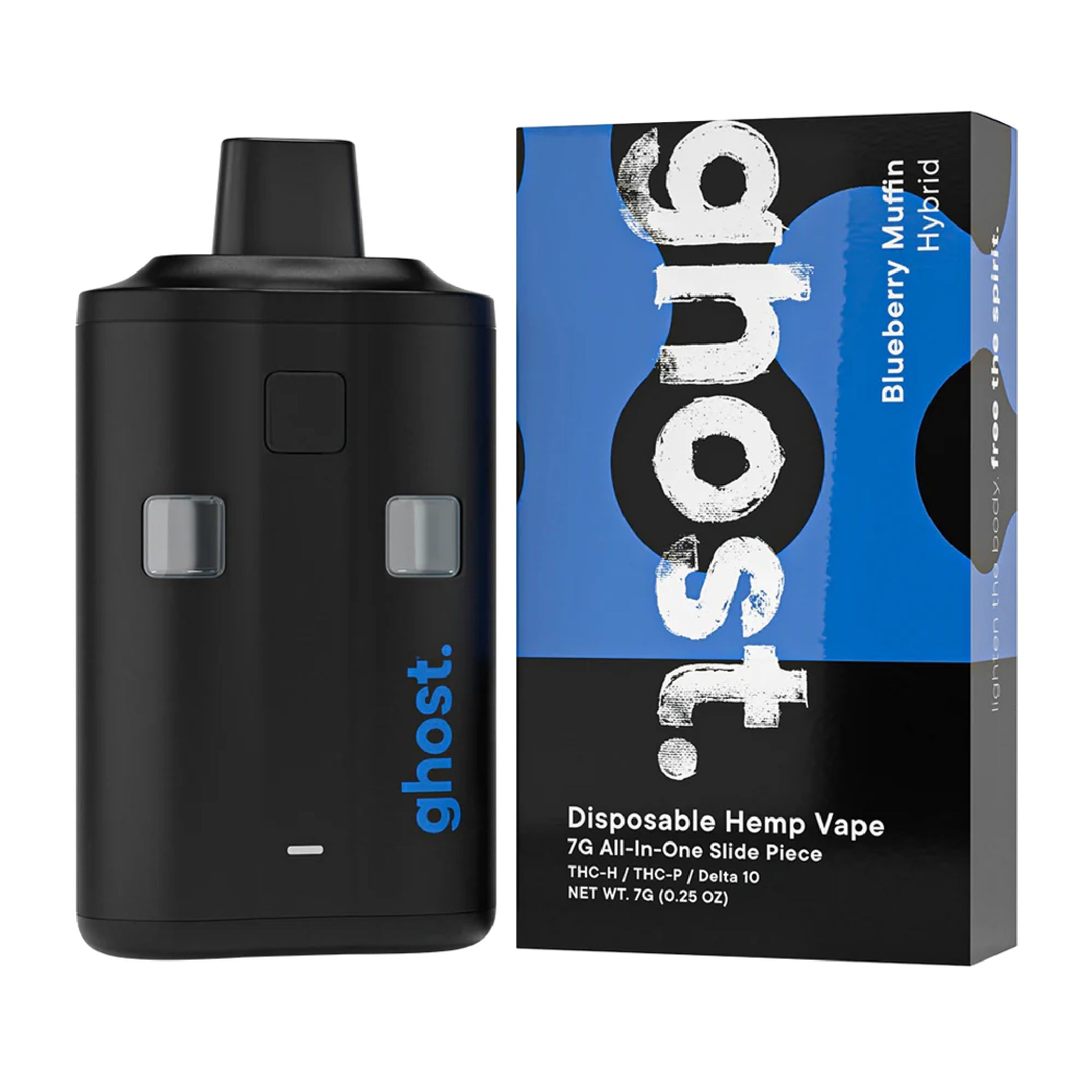 Ghost Slide Piece THCA Disposable Vape | Lemon Cake - 7g