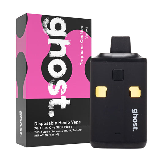 Ghost THC-A Slide Vaporizer - 7000mg Tropicana Cookies
