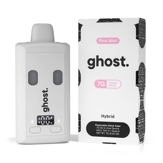 Ghost THC-P All-In-One Casper Blend Vaporizer - 7000mg Pink Mist (H)