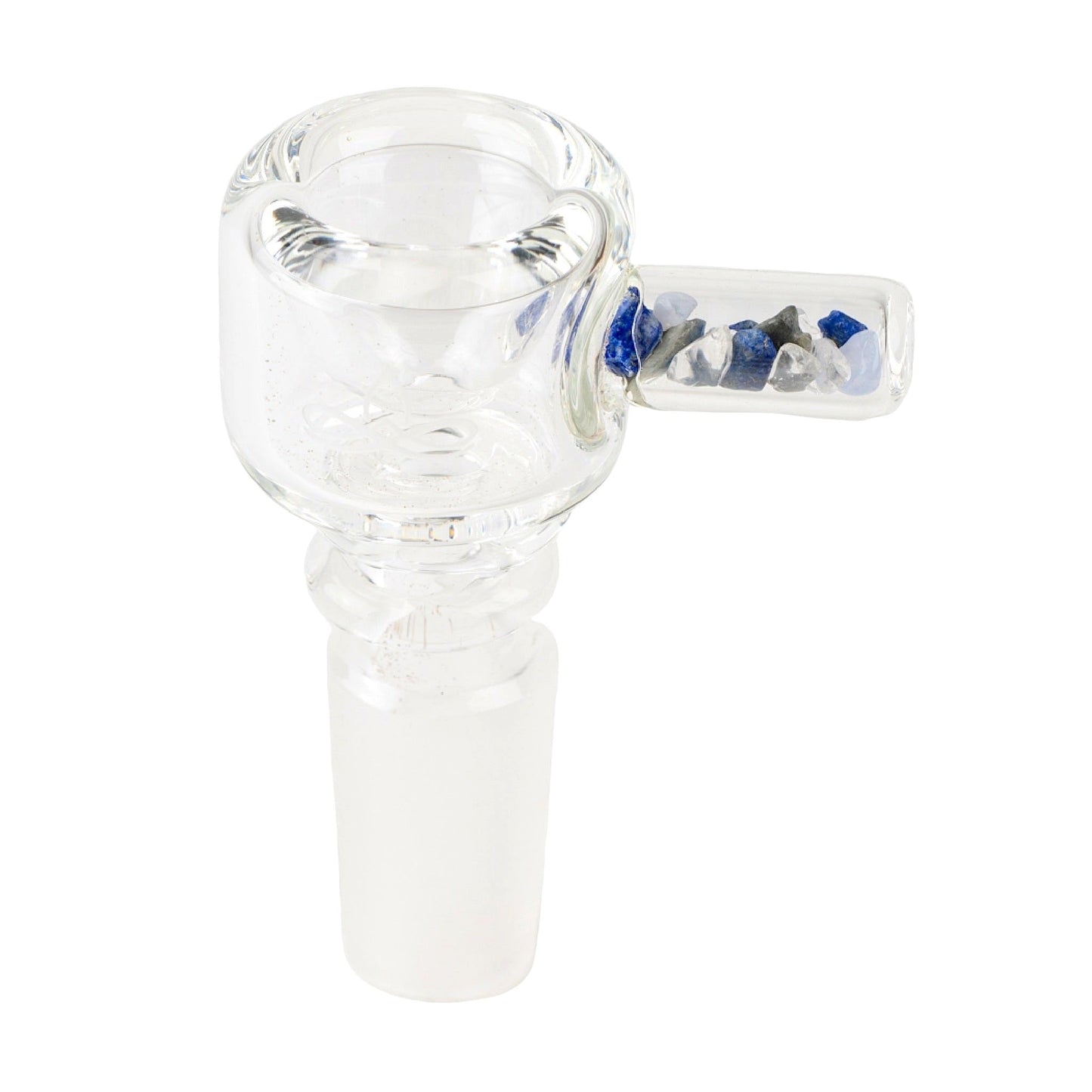 Glassfiniti Custom Bowl - 14mm Male Blue