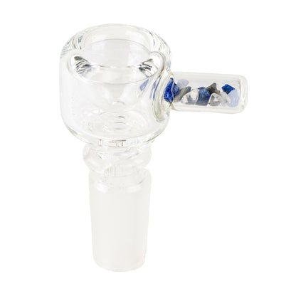 Glassfiniti Custom Bowl - 14mm Male Blue