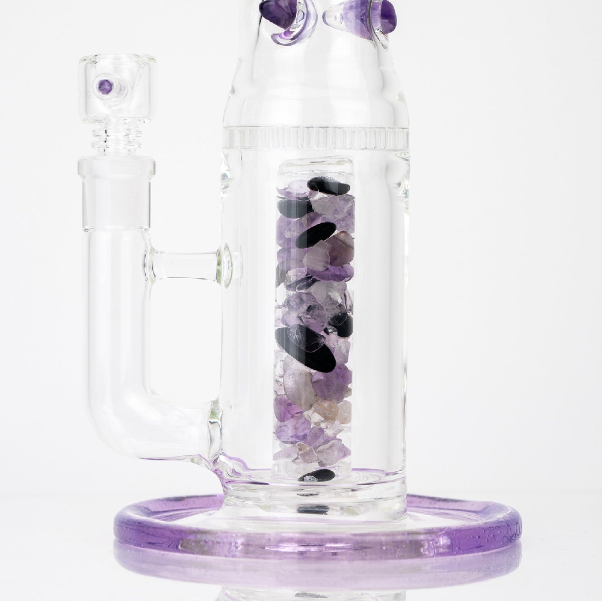 Glassfinity Prisim Stemless Bong - 12in
