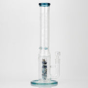 Glassfinity Prisim Stemless Bong - 12in Blue