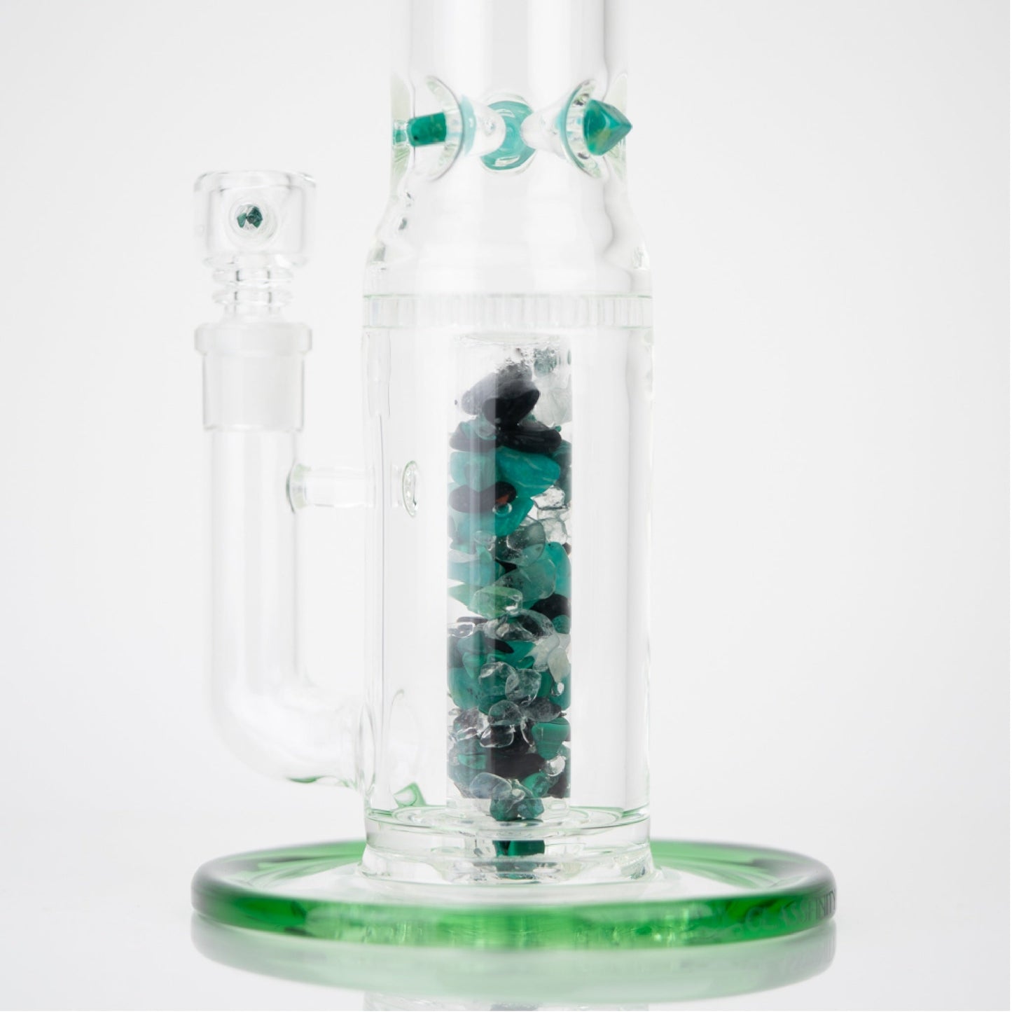 Glassfinity Prisim Stemless Bong - 12in