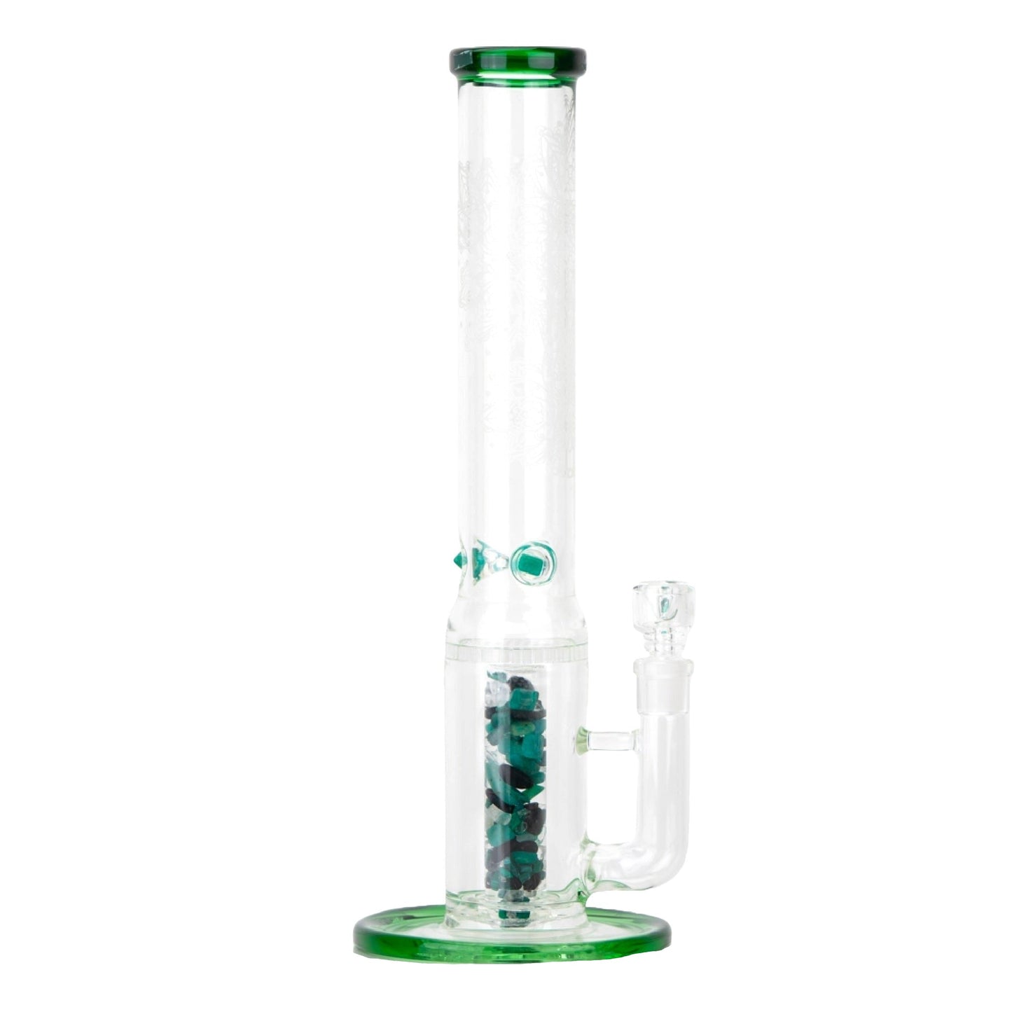 Glassfinity Prisim Stemless Bong - 12in