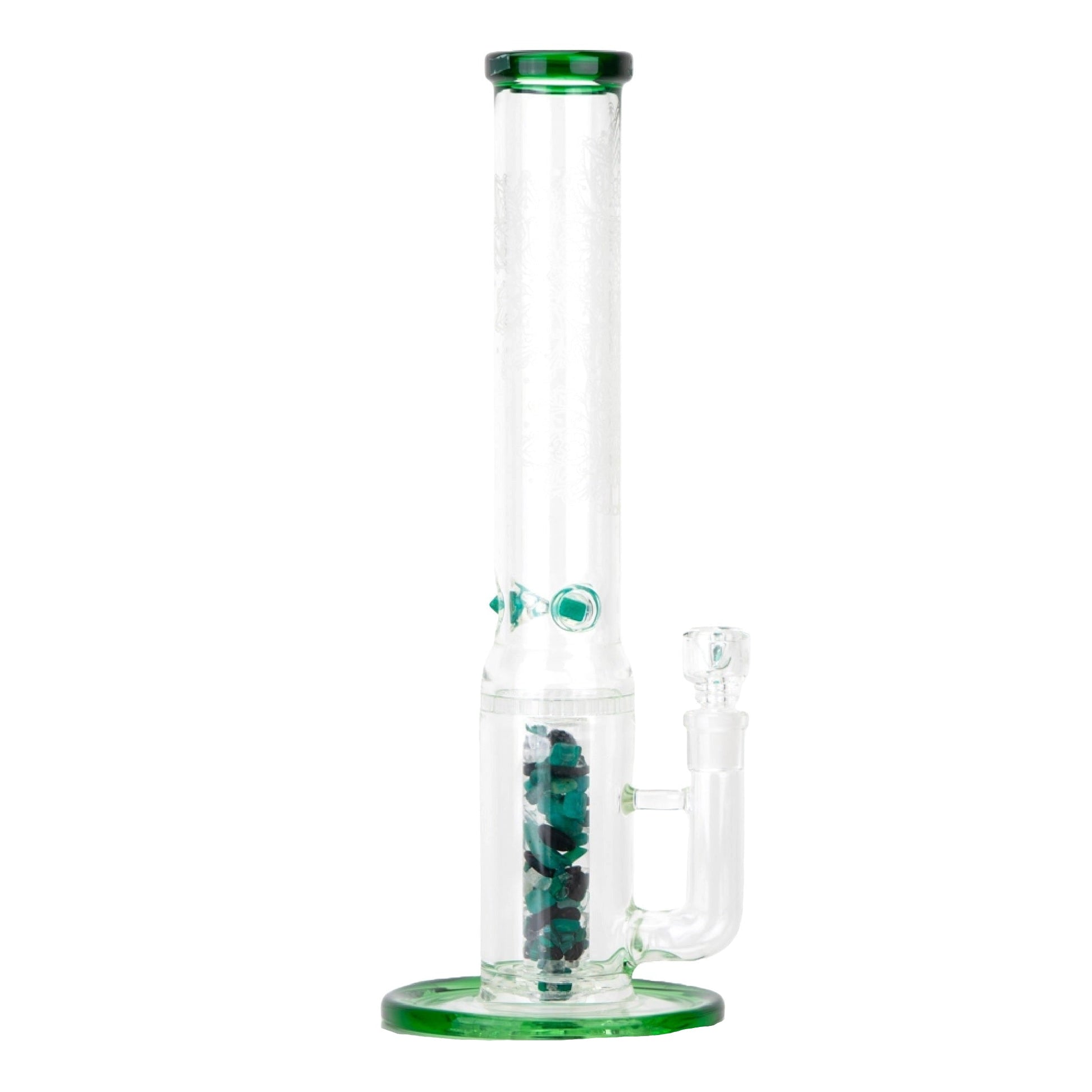 Glassfinity Prisim Stemless Bong - 12in