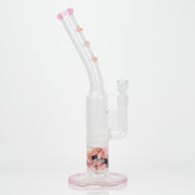 Glassfinity Sherlock Bong - 12in Pink