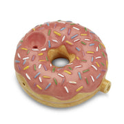 Glazy Donut Pipe - 4in Strawberry