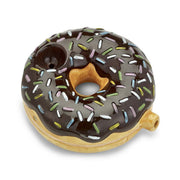Glazy Donut Pipe - 4in Chocolate