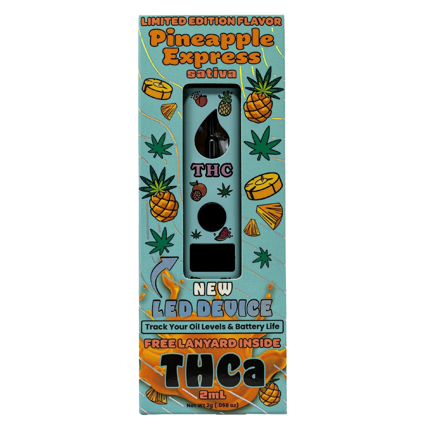Gold Spectrum Fruity THC-A Device - 2000mg Pineapple Express (S) / 1 Pack