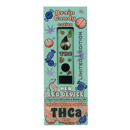 Gold Spectrum Fruity THC-A Device - 2000mg Brain Candy (S) / 1 Pack