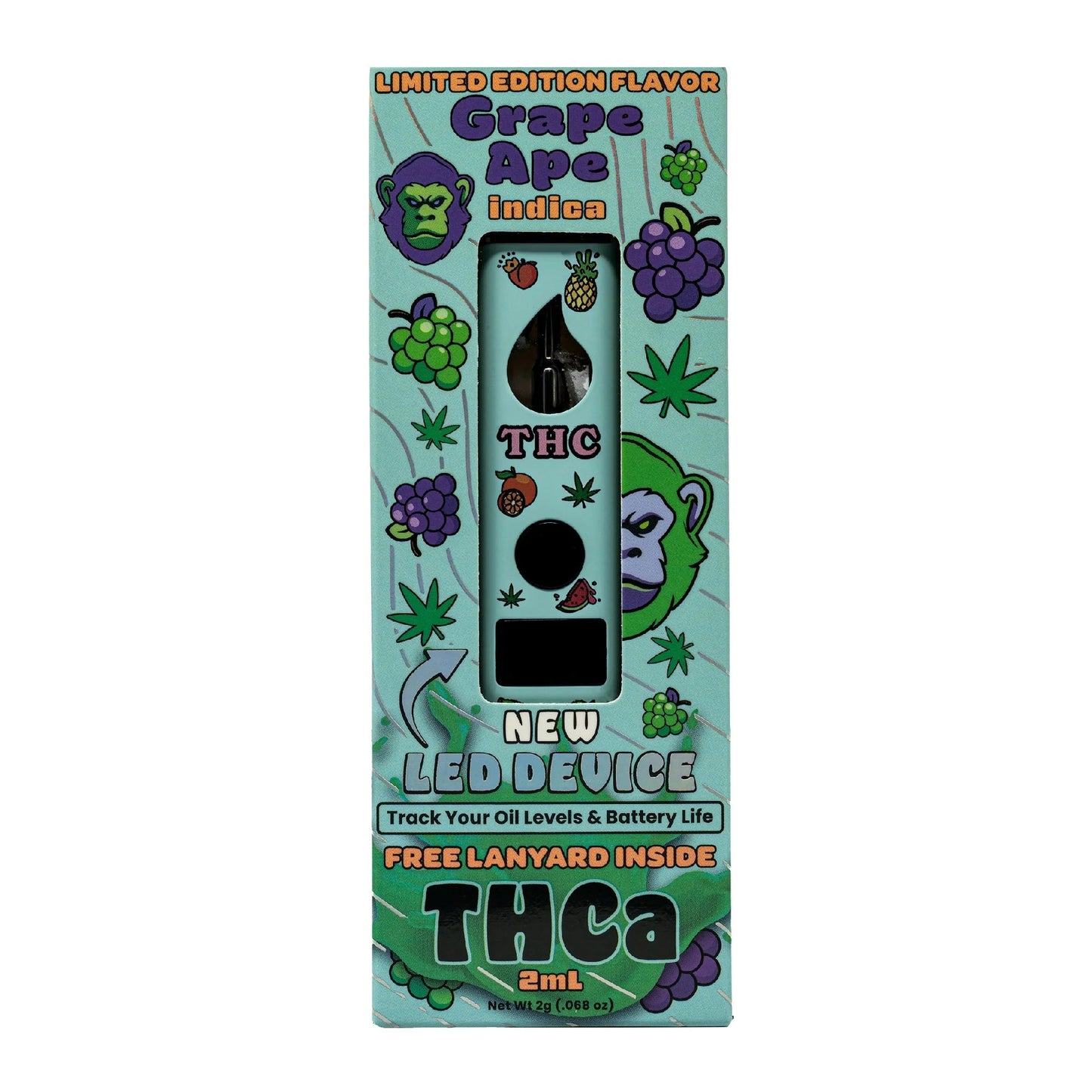 Gold Spectrum Fruity THC-A Device - 2000mg Grape Ape (I) / 1 Pack