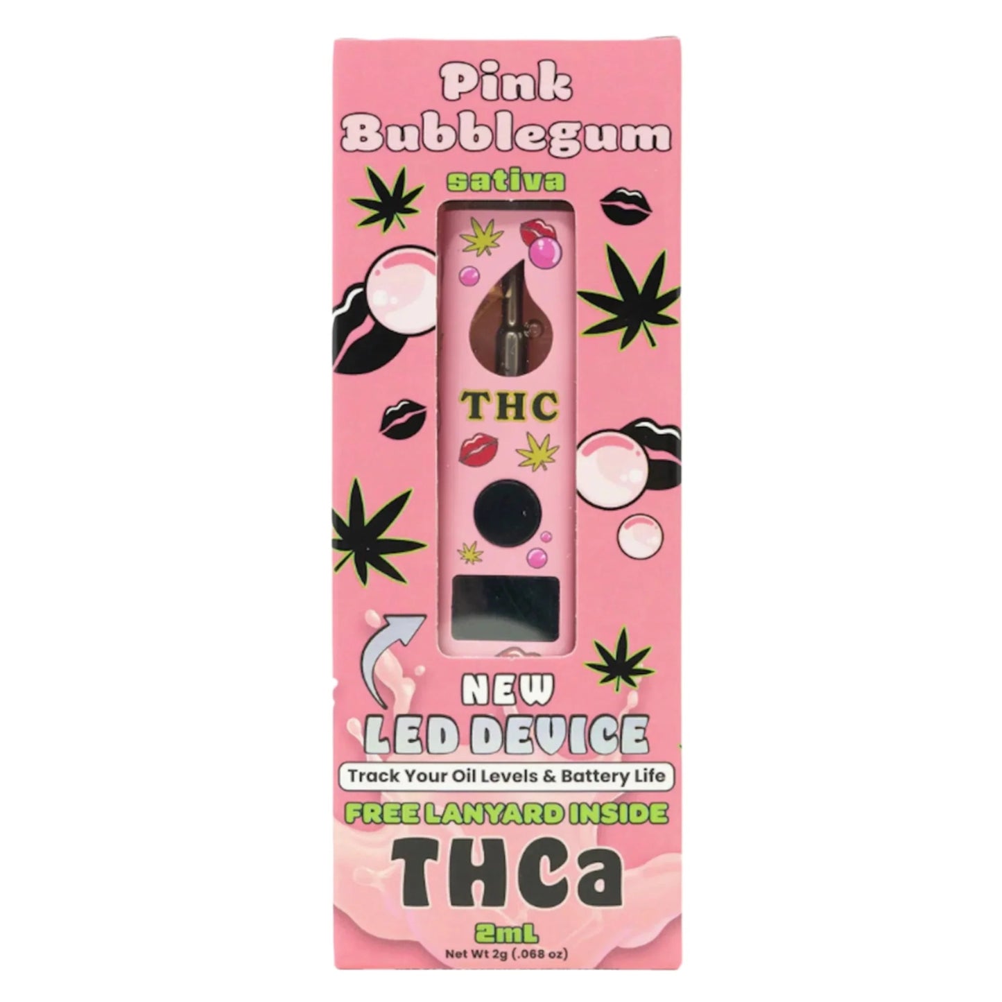 Gold Spectrum Fruity THC-A Device - 2000mg Pink Bubblegum (S) / 1 Pack