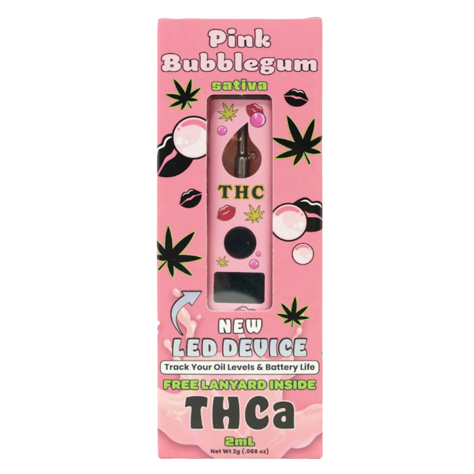 Gold Spectrum Fruity THC-A Device - 2000mg Pink Bubblegum (S) / 1 Pack