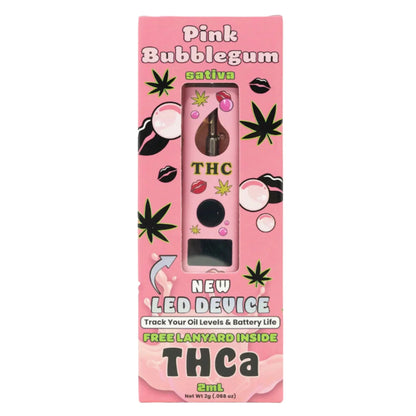 Gold Spectrum Fruity THC-A Device - 2000mg Pink Bubblegum (S) / 1 Pack