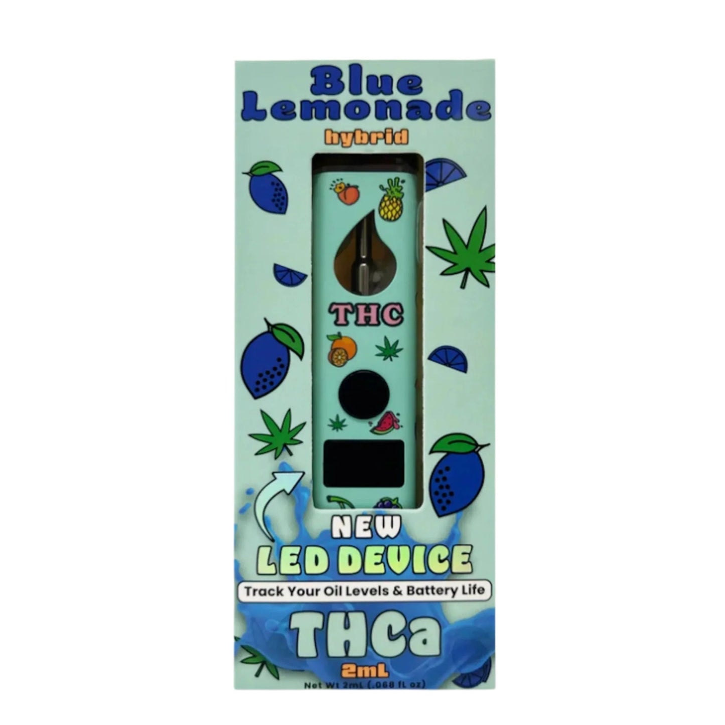 Gold Spectrum Fruity THC-A Device - 2000mg Blue Lemonade (H) / 1 Pack