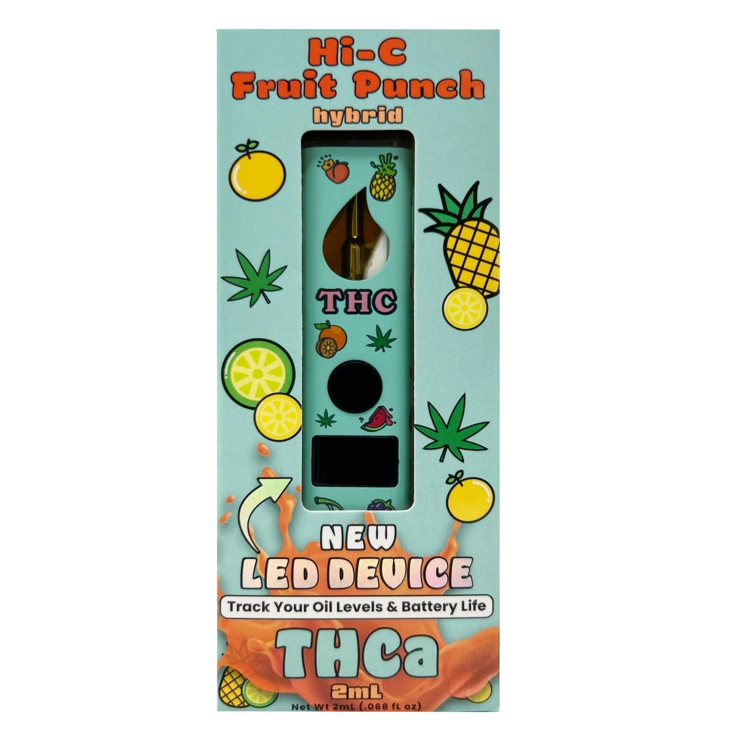 Gold Spectrum Fruity THC-A Device - 2000mg Hi-C Fruit Punch (H) / 1 Pack