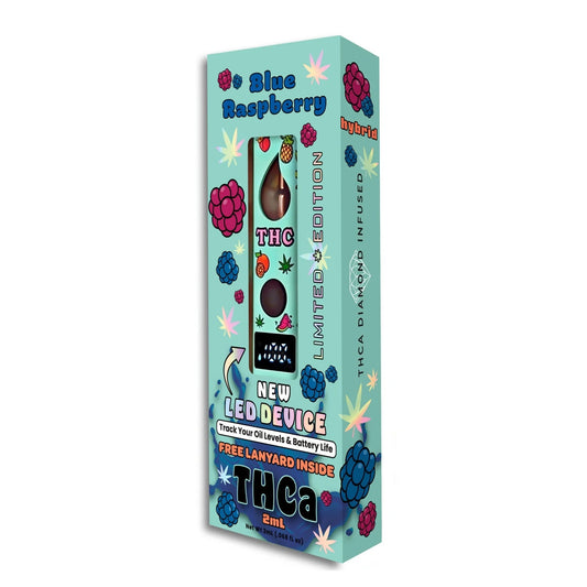 Gold Spectrum Fruity THC-A Device - 2000mg Blue Raspberry (H) / 1 Pack