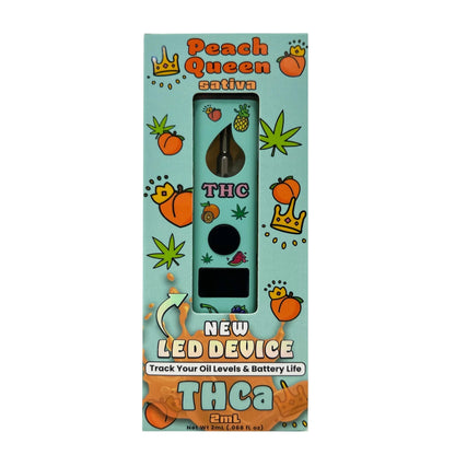 Gold Spectrum Fruity THC-A Device - 2000mg Peach Queen (S) / 1 Pack
