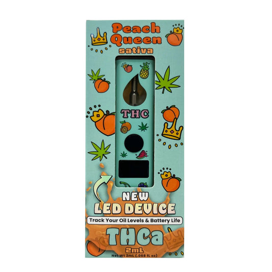 Gold Spectrum Fruity THC-A Device - 2000mg Peach Queen (S) / 1 Pack