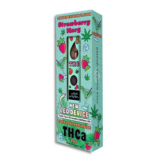 Gold Spectrum Fruity THC-A Device - 2000mg Strawberry Marg (S) / 1 Pack