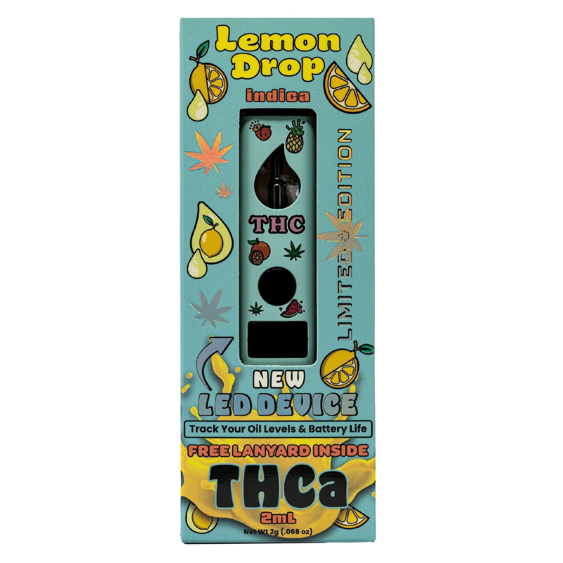 Gold Spectrum Fruity THC-A Device - 2000mg Lemon Drop (I) / 1 Pack