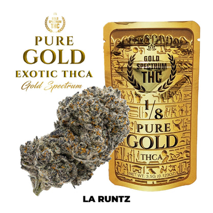 Gold Spectrum Gold Line THCa Flower- 3.5g LA Runtz