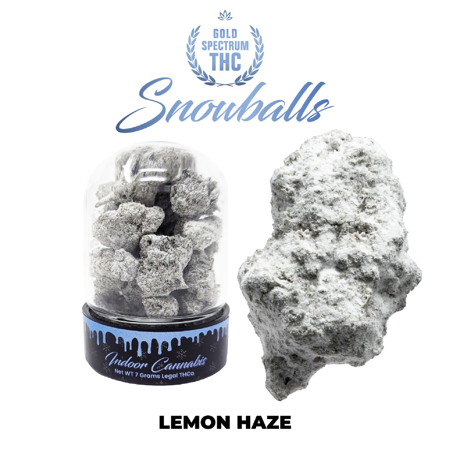 Gold Spectrum Super Lemon Haze Snowballs THC-A Flower