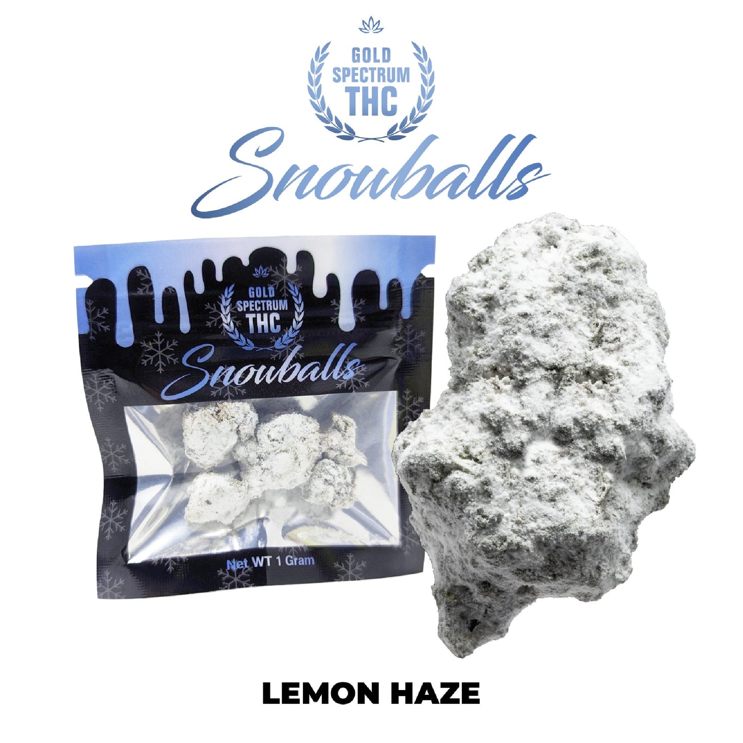 Gold Spectrum Super Lemon Haze Snowballs THC-A Flower