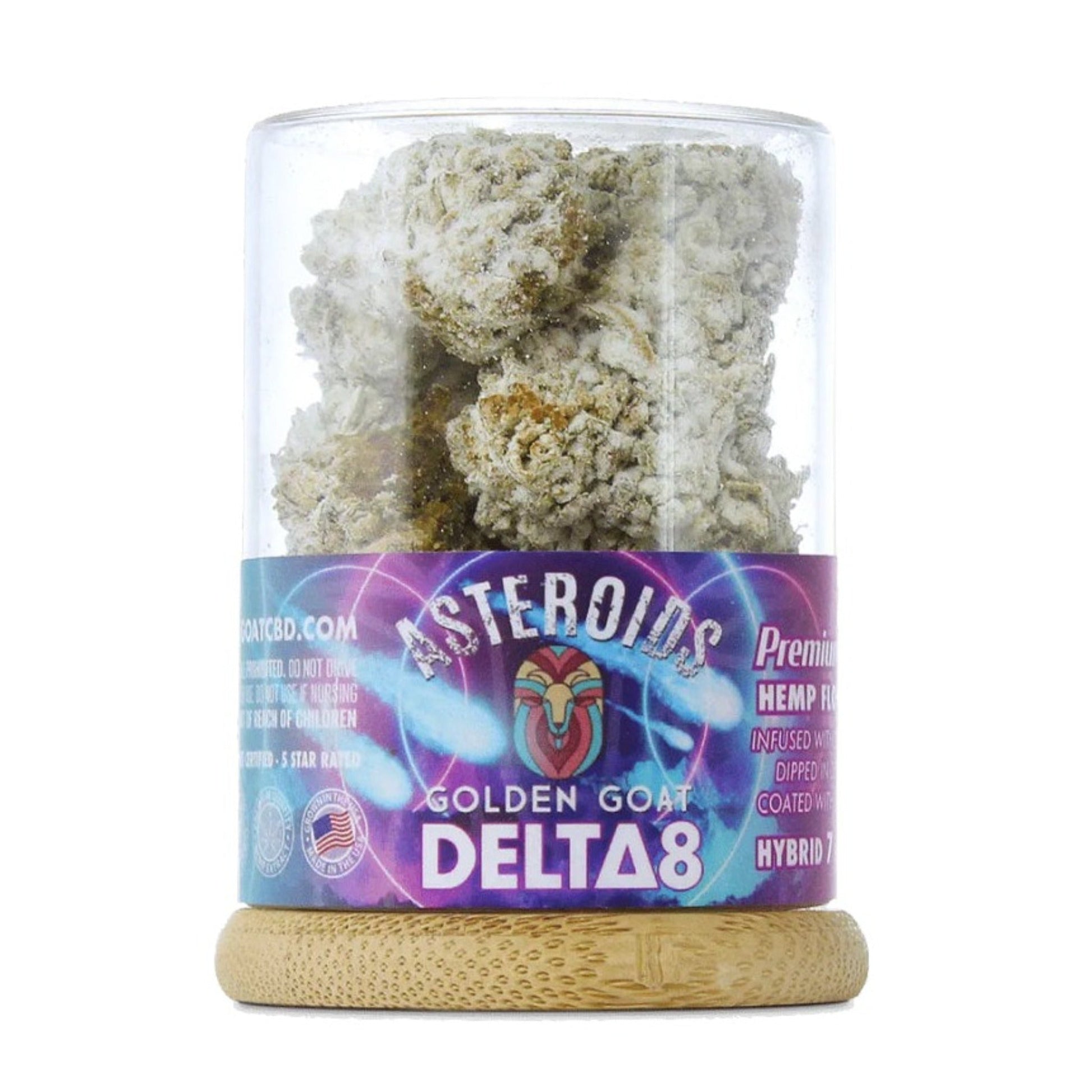 Golden Goat Delta 8 Asteroids - 3.5g