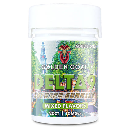 Golden Goat Delta 9 Gummies - 200mg Mixed