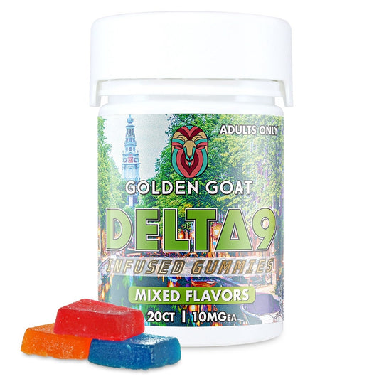 Golden Goat Delta 9 Gummies - 200mg