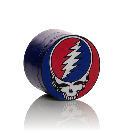 Grateful Dead 4 Piece Grinder - 63mm Steal Your Face