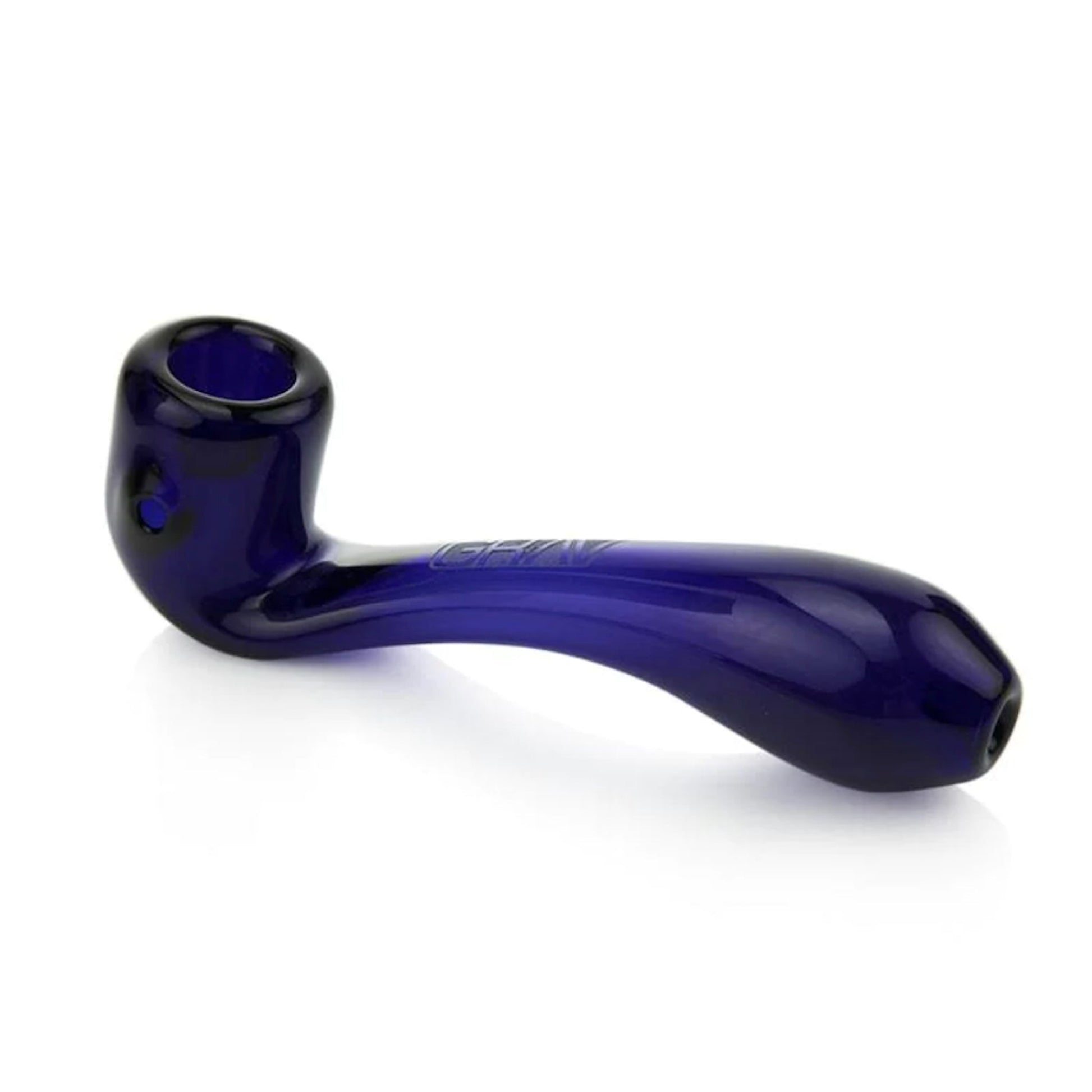 GRAV Classic Sherlock Pipe - 6in Blue