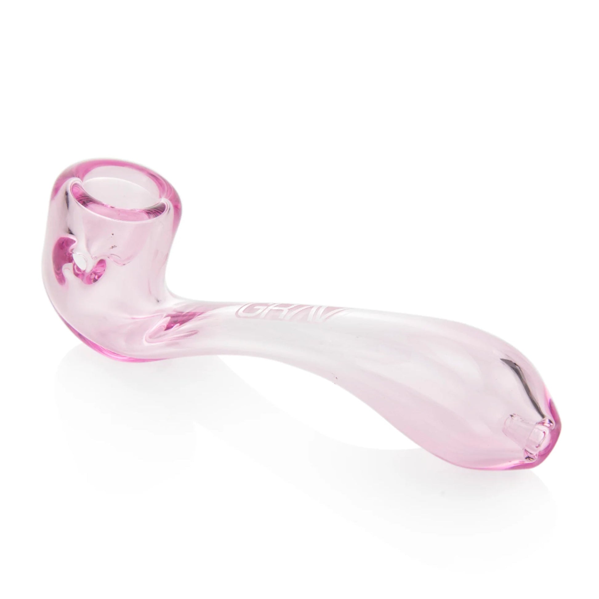 GRAV Classic Sherlock Pipe - 6in Pink