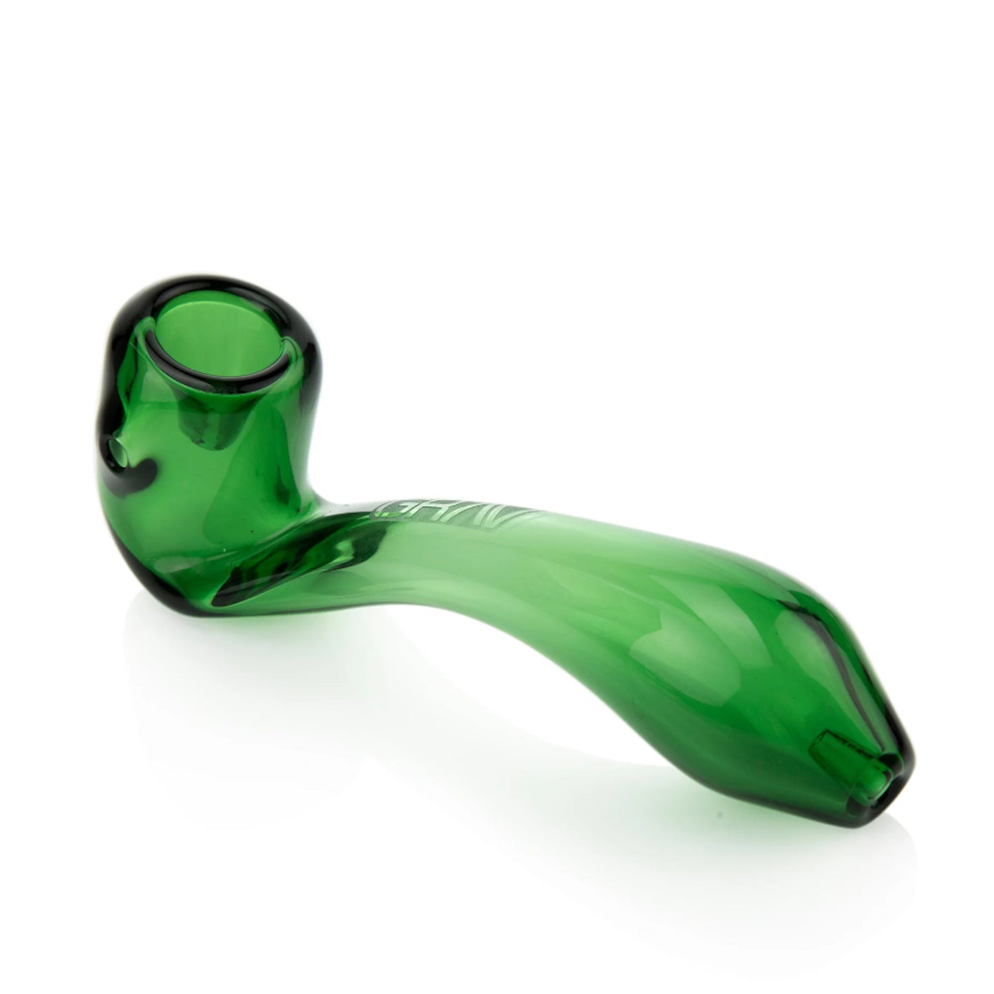 GRAV Classic Sherlock Pipe - 6in Green