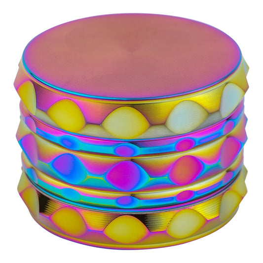 Gripped Brilliance Grinder - 63mm Rainbow